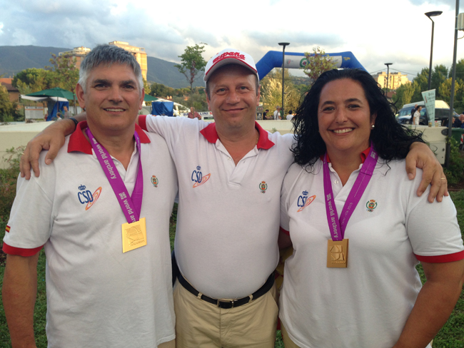Pedro Garrido "coach" de la Selección Española de 3D